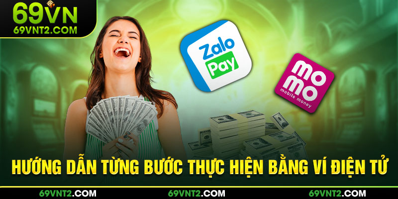 Hướng dẫn từng bước thực hiện bằng ví điện tử Hướng dẫn từng bước thực hiện bằng ví điện tử